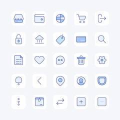 cool shopping app icon design