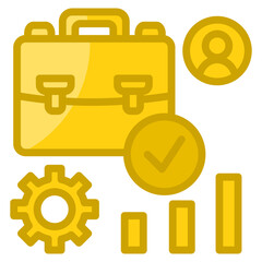 Job  Icon Element For Design