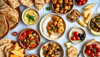 Mediterranean Food Platter Appetizers