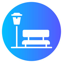 park gradient icon