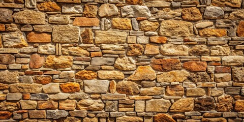 Obraz premium Stone wall background with a rough and textured abstract surface , masonry, ancient, architecture, hard, sturdy, solid, natural