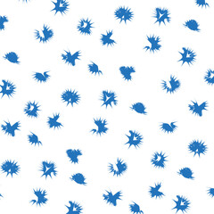 Background in the form of ice floes or snowflakes with sharp aggressive rays.