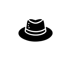 Stylish Fedora Hat Icon