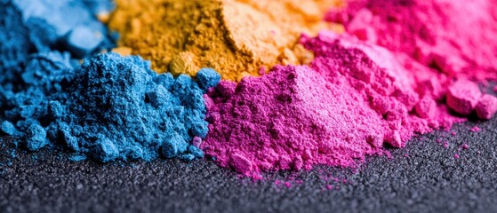 Fototapeta premium Vibrant Powdered Pigments