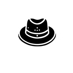 Classic Fedora Hat Icon