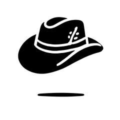 Stylish Outback Hat Icon 