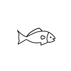 fish line icon