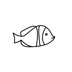 fish line icon