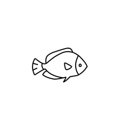 fish line icon