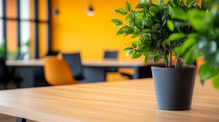 Fototapeta premium A vibrant startup office filled with creative brainstorming sessions, digital collaboration tools, and an energetic work environment, fostering innovation and teamwork.