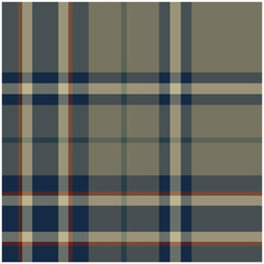 Plaid pattern seamless tartan check plaid for skirt, tablecloth, blanket, duvet cover, or other modern textile print.