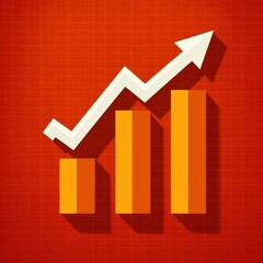 Analyzing business growth trends market research infographic design digital environment overview