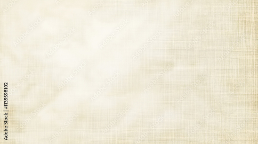Poster Soft, cream-colored linen texture background with subtle grid overlay, perfect for minimalist design projects. This high-resolution image offers a clean, elegant canvas with a natural, tactile feel, i