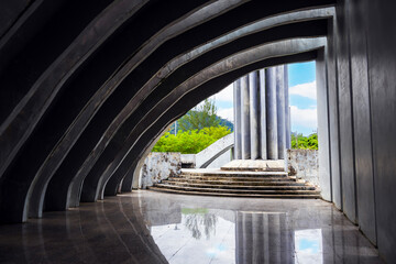 Tsunami Memorial tourist attractions in Phang-nga Thailand