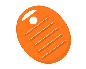 ゆたんぽ。防寒。ベクターイラスト