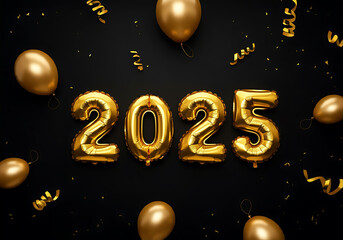 Naklejka premium 2025 새해 2025년 을사년 뱀띠 설날 해피뉴이어 텍스트 이미지