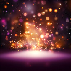 Obraz premium Glowing Abstract Background Illustration