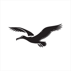 illustration of a flying eagle