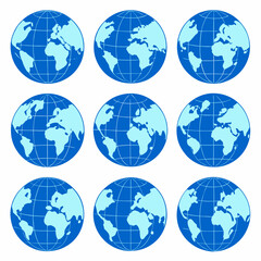 Global Map Icons Collection