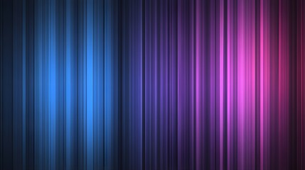Abstract Vertical Stripes Of Blue Purple And Pink Hues