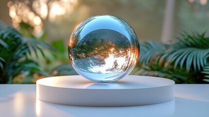 Modern Abstract Sphere - Minimalist, Elegant, Perfect for Design and Decor