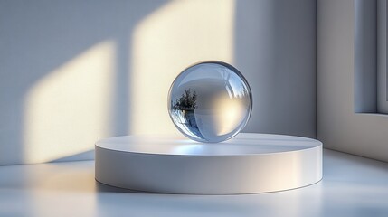 Modern Abstract Sphere - Minimalist, Elegant, Perfect for Design and Decor