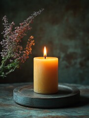 Warm Candlelight Still Life - Perfect for Atmosphere!