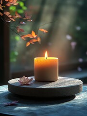 Warm Candlelight Still Life - Perfect for Atmosphere!