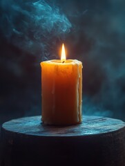 Warm Candlelight Still Life - Perfect for Atmosphere!