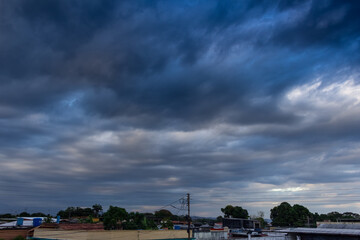 Obraz premium beautiful sky and clouds 