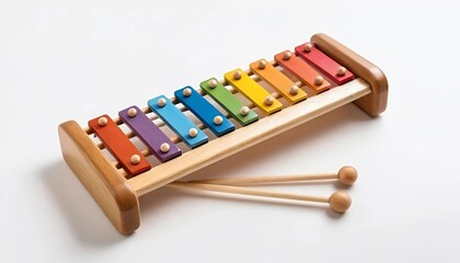 wooden children's toy xylophone