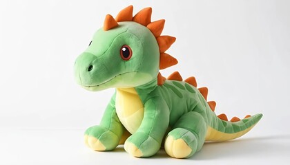 Fototapeta premium plush toy green dragon