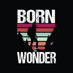 Motivational vintage style typography tshirt design template, Vintage typography design