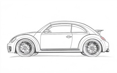 Naklejka premium car