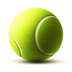 tennis ball isolated