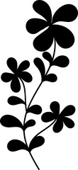 flower line art and vector