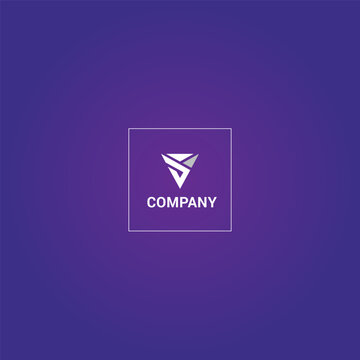 Simple creative geometric S-letter logo