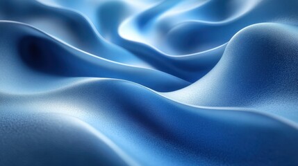 Obraz premium abstract blue curved line 3d rende