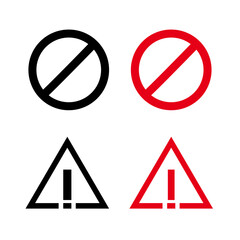 The general prohibition sign