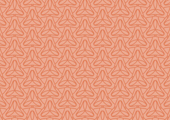 Brown triangle pattern art line soft background