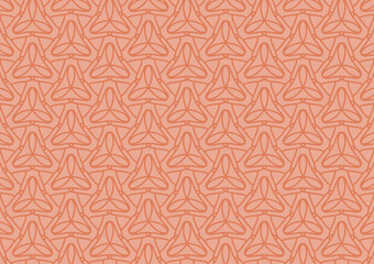 Brown triangle pattern art line soft background