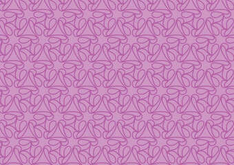 Cute pattern art triangle purple soft background