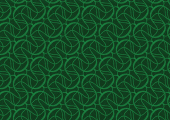 Presentation abstract green pattern line art background