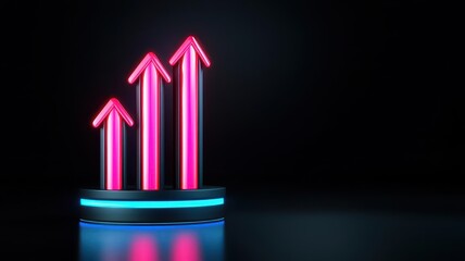 Abstract glowing progress bar labeled 2024 Year End Review gradually filling up to 100, symbolizing the completion of a successful business year