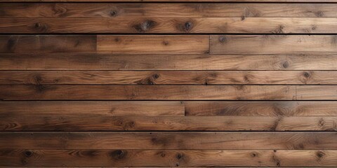 Naklejka premium Brown wood plank pattern with worn and faded effect, worn wood effect, aged wood look