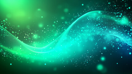 Obraz premium A captivating high-resolution vector illustration featuring a mesmerizing cosmic nebula, swirling with vibrant hues of blue, green, and purple. Perfect for science fiction, fantasy, and abstract desig