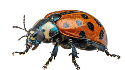 Fototapeta premium state potato beetle isolated on white background
