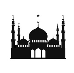 Islamic Mosque and Masjid logo 