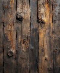 Obraz premium Vintage Wooden Planks Texture Background