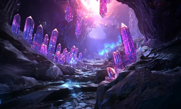 Enchanted Crystal Cave: A Journey into a Magical Realm